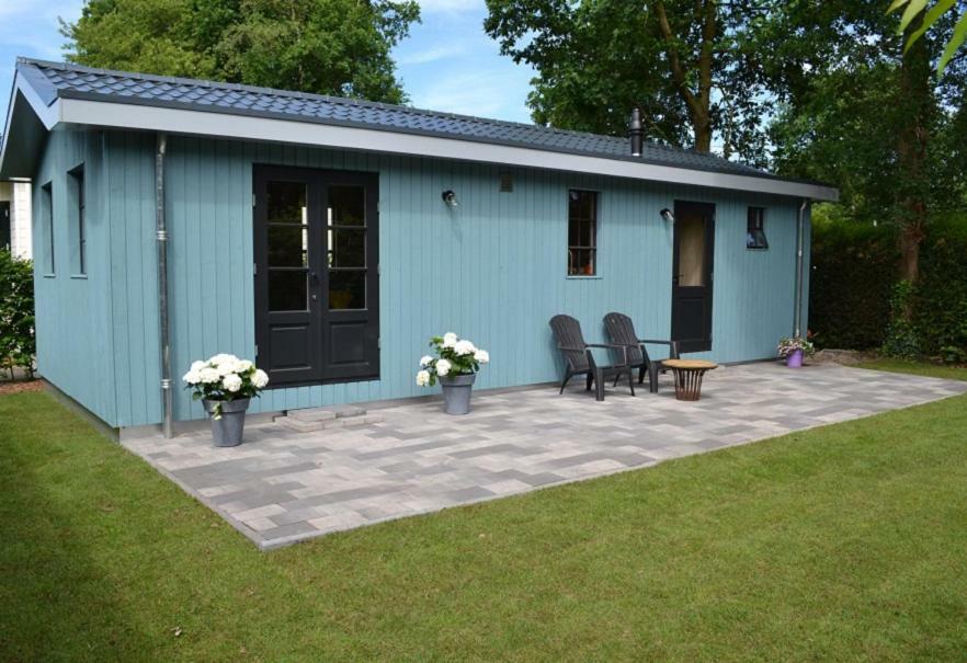 Mooi Nieuw Houten Huisje Havelte Exterior foto