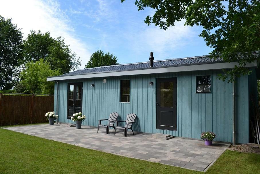 Mooi Nieuw Houten Huisje Havelte Exterior foto