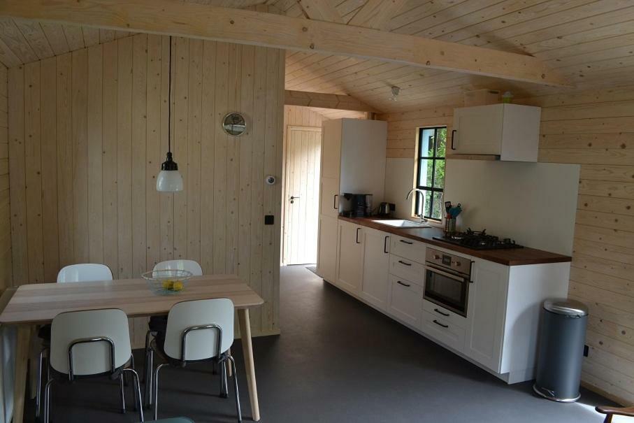 Mooi Nieuw Houten Huisje Havelte Exterior foto